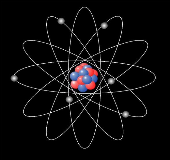 atomic particle. atom