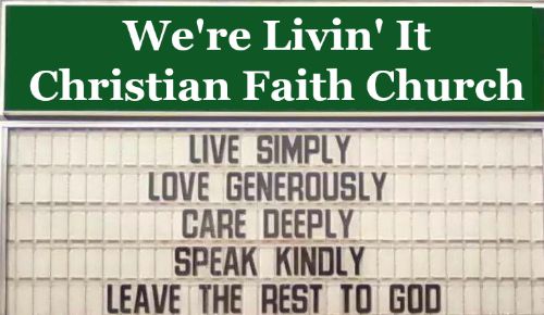 Funny Church Sign, funny christian picture