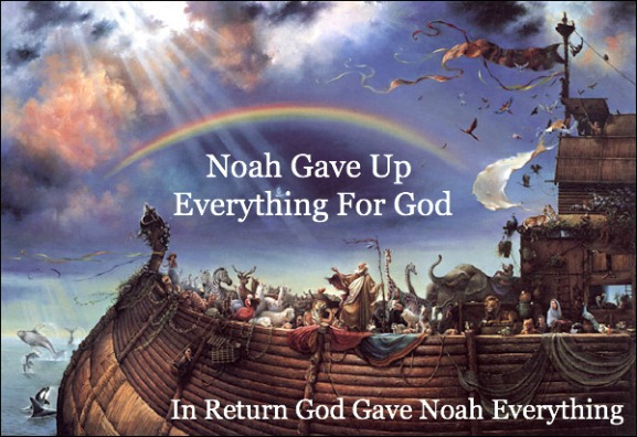 noah quote, giving