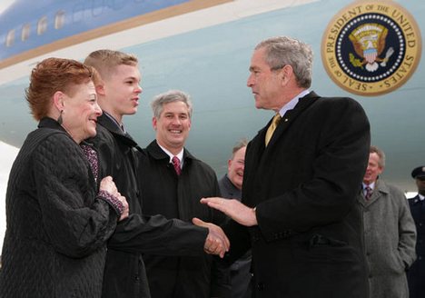 Jason McElwain, J-mac, president Bush