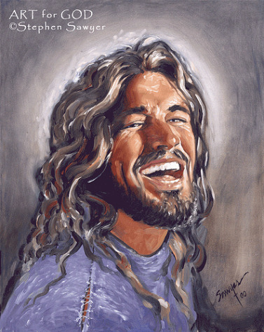 Jesus Laughing