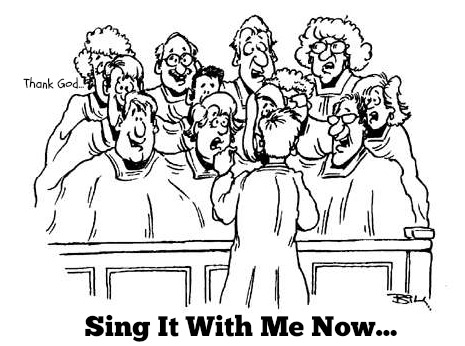 funny christian story, Sing With Me Now