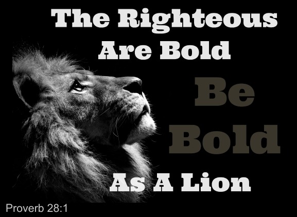 Proverbs 28:1, Righteous Are bold As A Lion