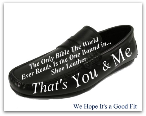 Bible, Integrity Quote, bible bound in shoe leather
