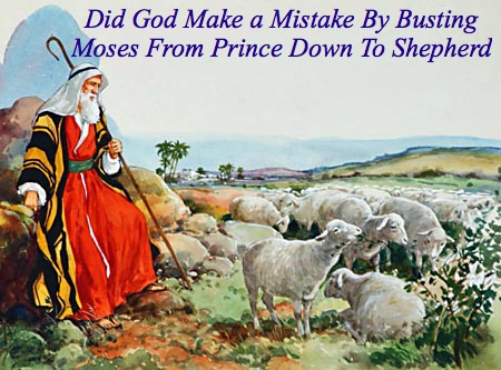 christian quote, moses as a shepherd