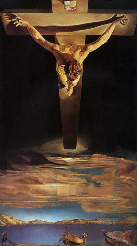 Christ of St John of the cross, salvador dali