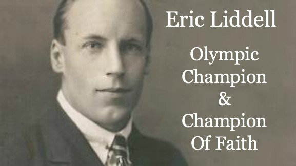Eric Liddell, missionary, christian, olympic champion, champion of faith, quote