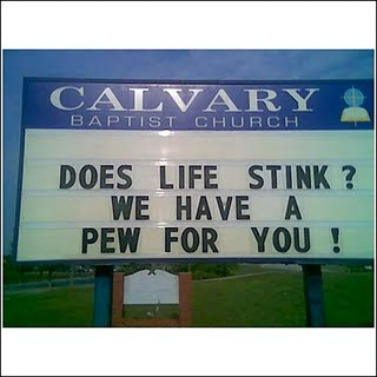 funny church signs. Funny Church Sign