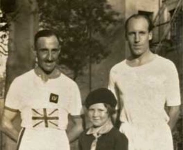 Eric Liddell With Mrs Cerrino As A Child