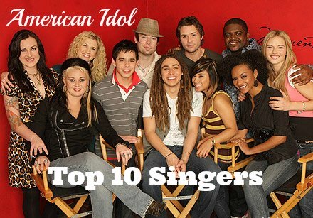 american idol top 10 singers