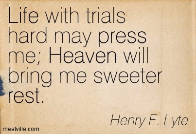 henry lyte quote, abide with me