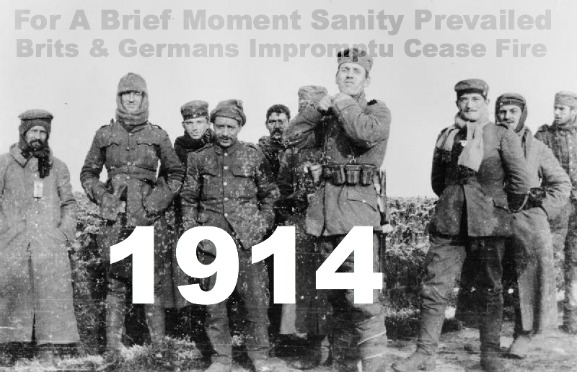 The Christmas Miracle, WW1, English & German Troops, Truce