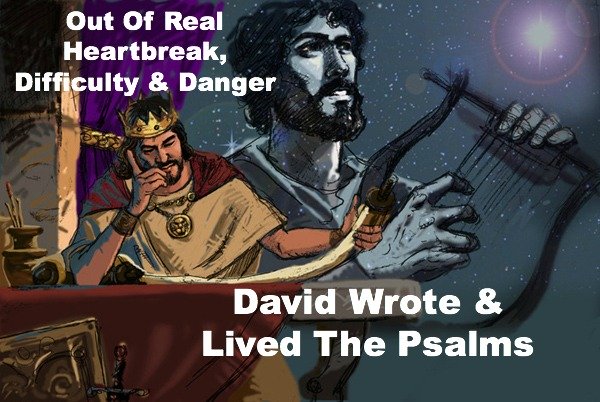 King David, Quote, Psalms, overcome