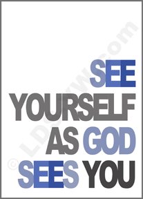 self image, as God Sees you, quote